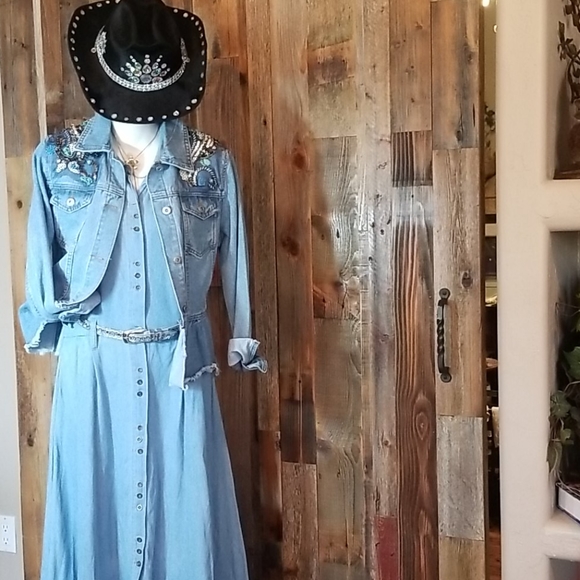 California Gold Rush Dresses Vintage California Gold Rush Denim